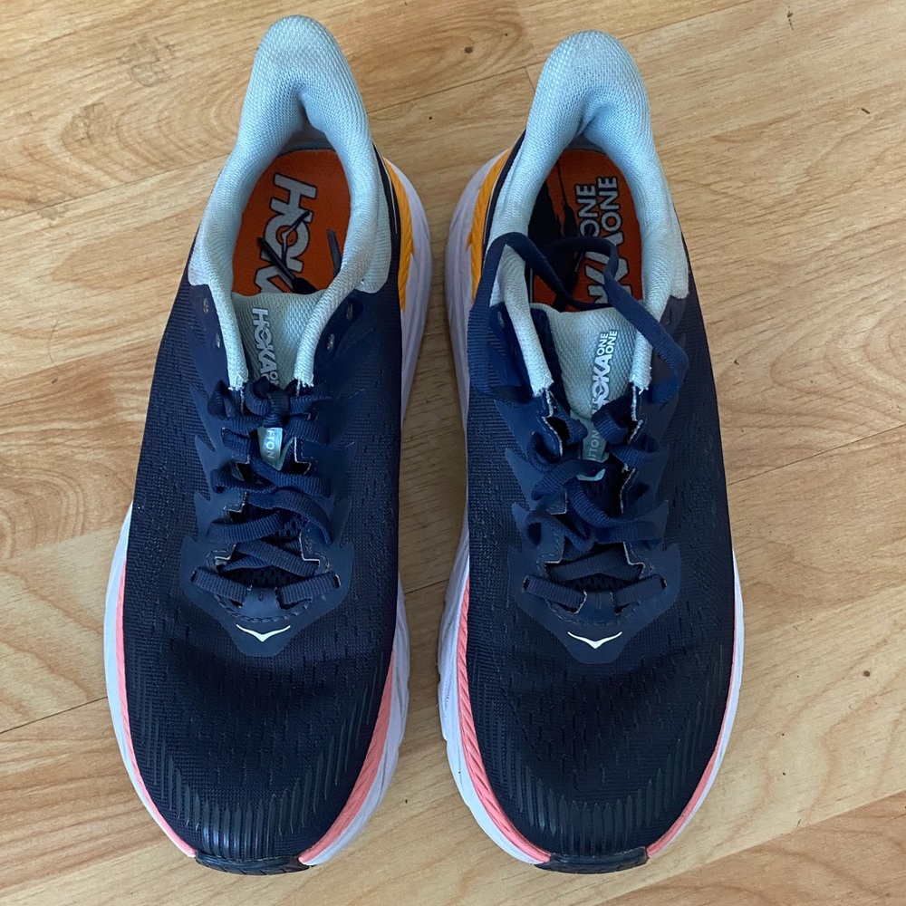 Women's Hoka One One Clifton 7 Black Iris/Blue Haze Mesh